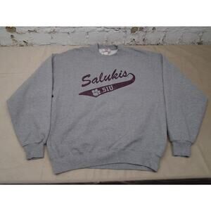 Vintage SIU Southern Illinois University Salukis Sweatshirt Crewneck Large